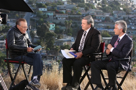 El Alcalde de Tijuana Jorge Ramos fue entrevistado por Larry King